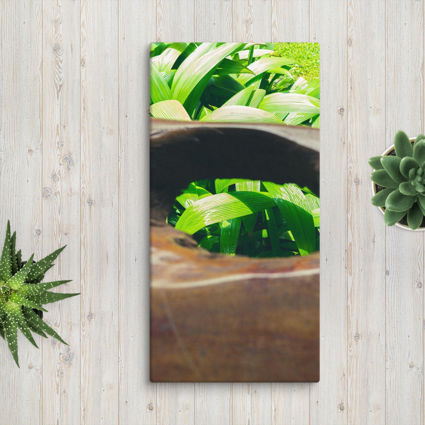 Green Leaf Canvas