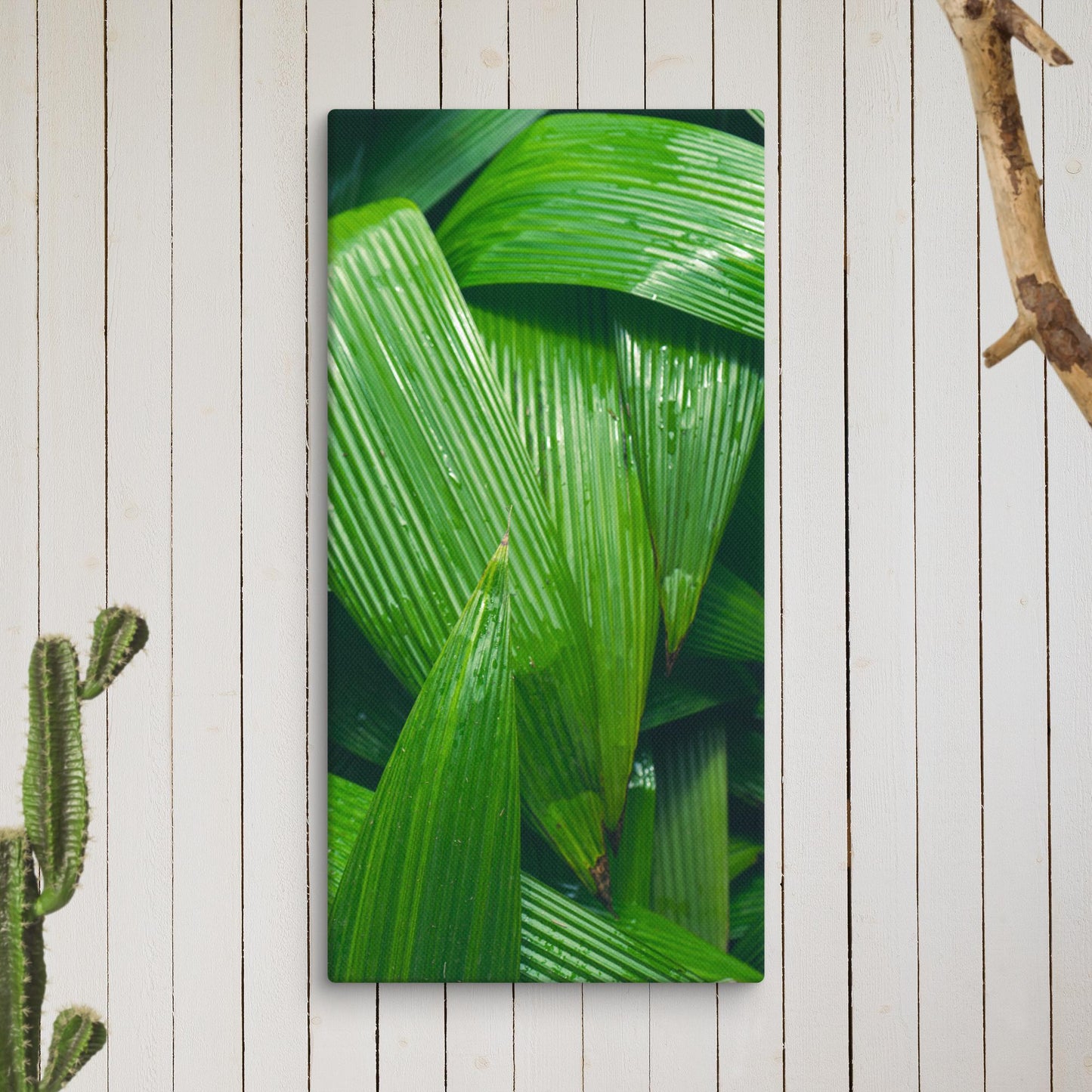 Large Leaf Canvas