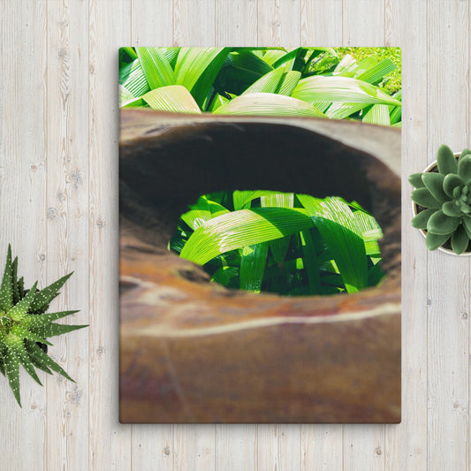 Green Leaf Canvas