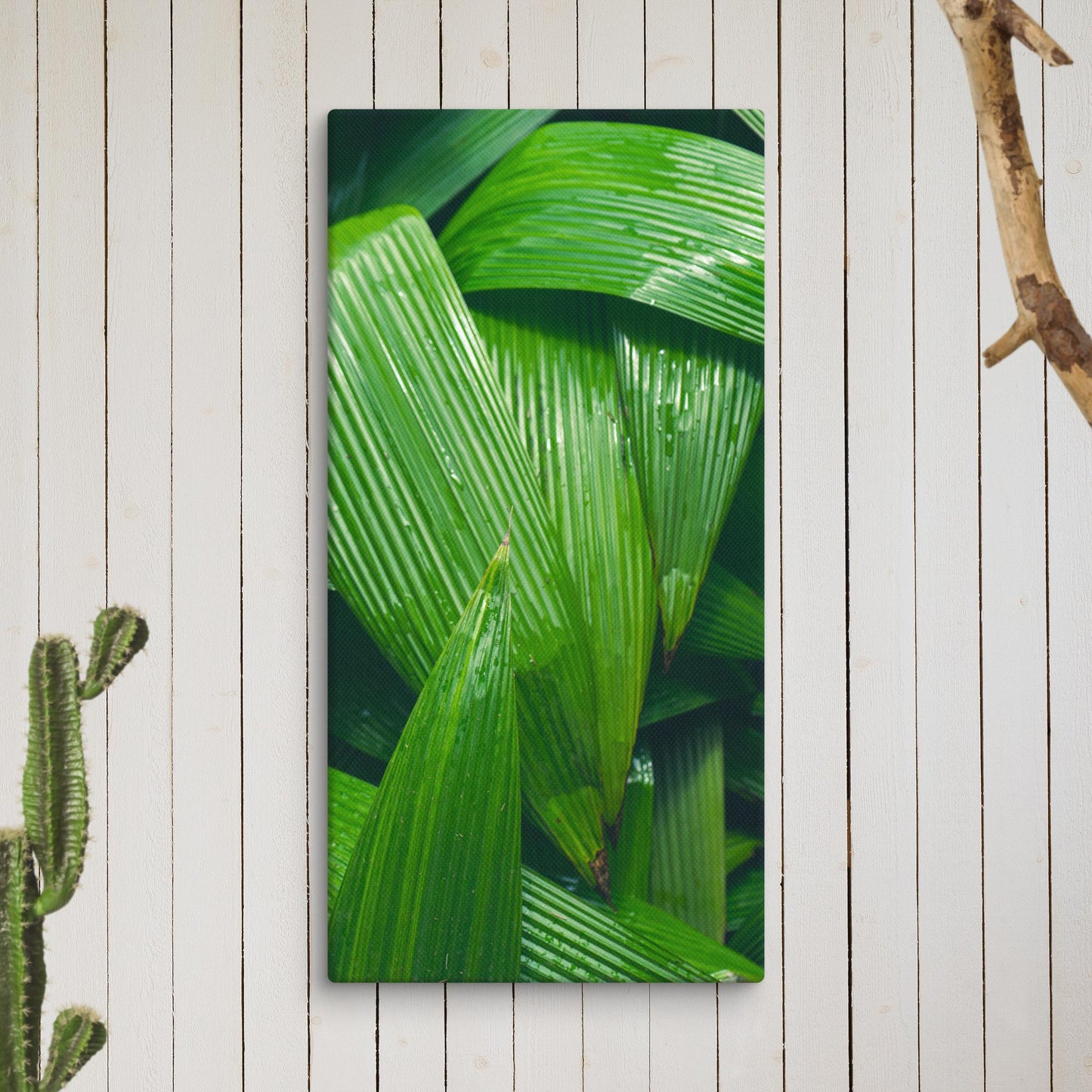 Large Leaf Canvas