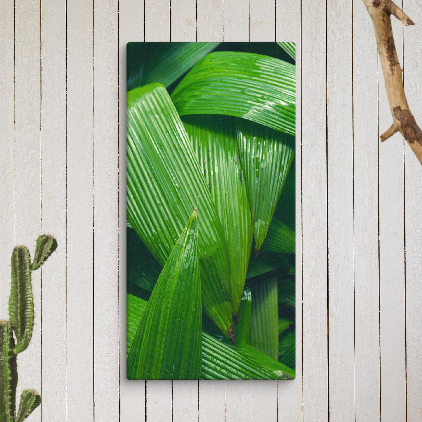 Large Leaf Canvas