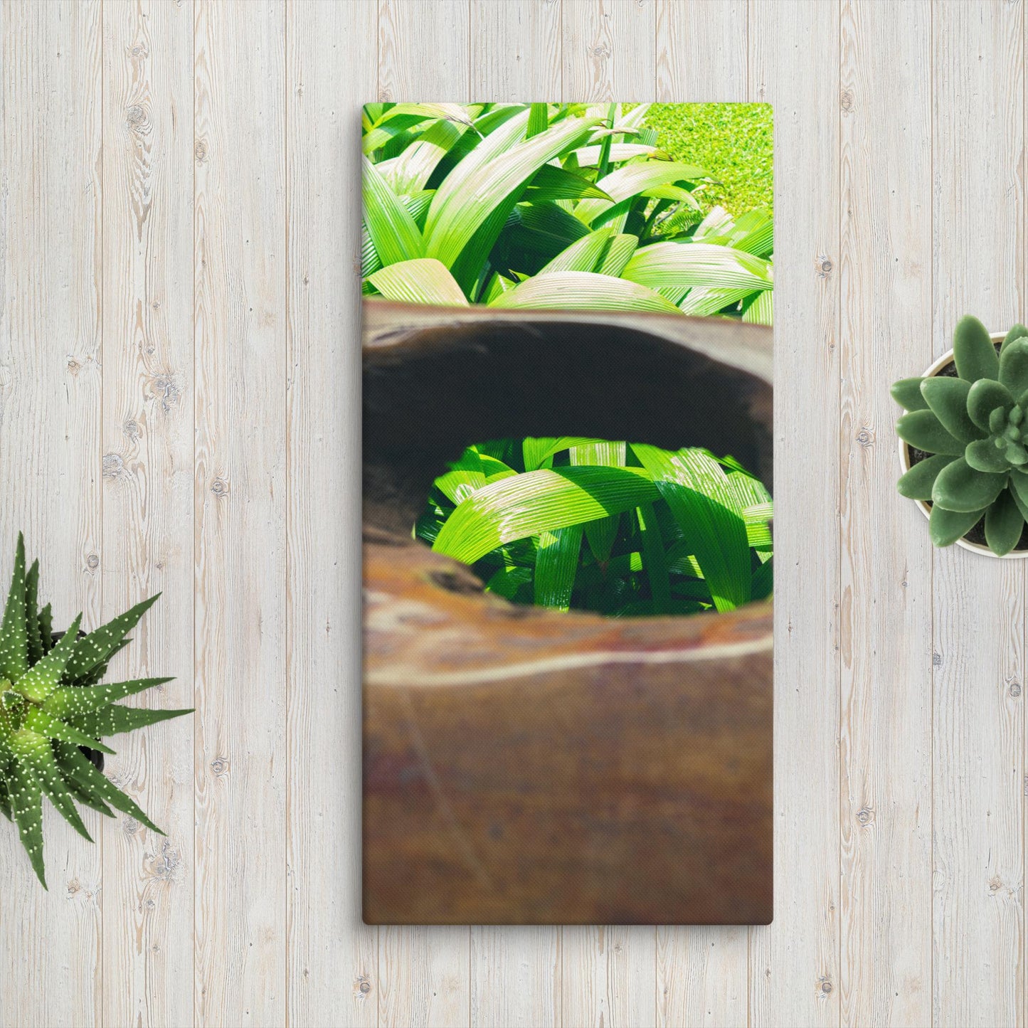 Green Leaf Canvas