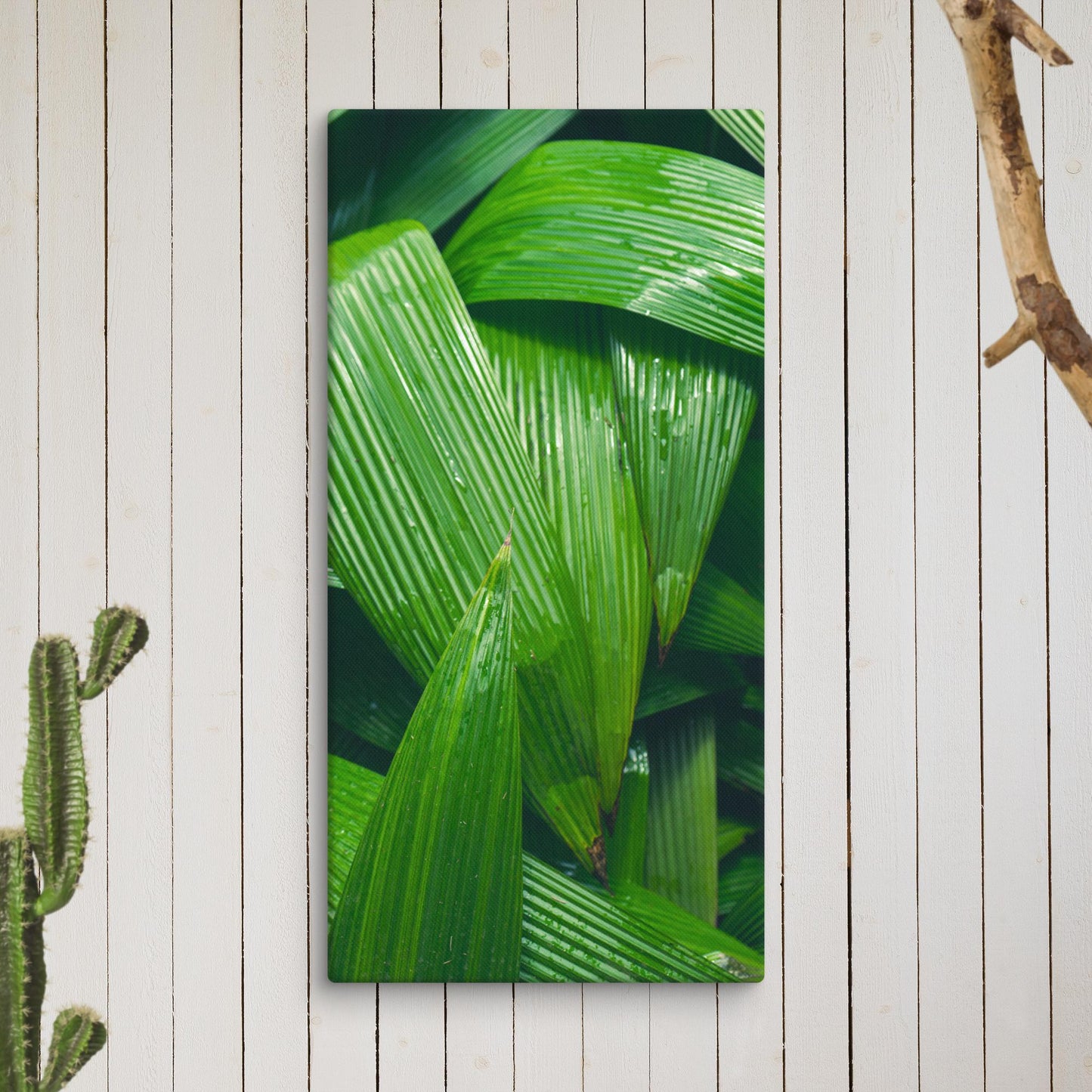 Large Leaf Canvas