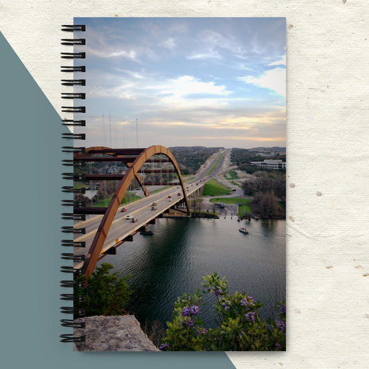 Austin Bridge Spiral notebook