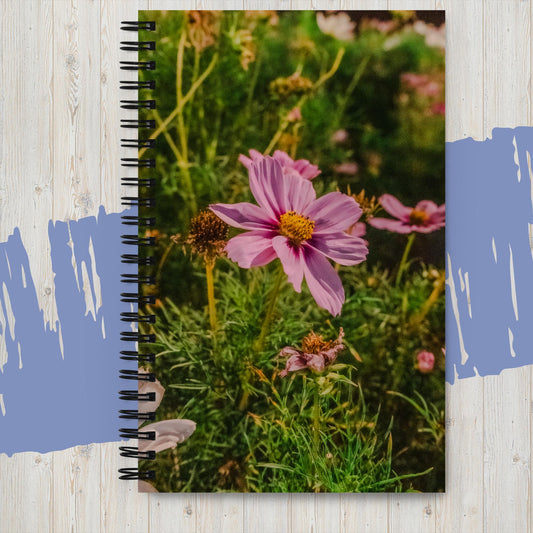 Flower Spiral notebook